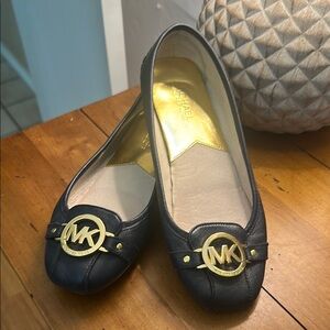 Michael Kors Navy Fulton Flat